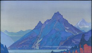 Jezioro Nagów, 1932 autorstwa Nicholas Roerich