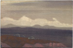 Mongolia, Sunit, 1936 autorstwa Nicholas Roerich
