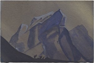 Przełęcz, Burza, 1936 autorstwa Nicholas Roerich