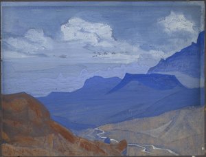 Dolina Nubra, 1926 autorstwa Nicholas Roerich