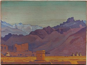 Droga do Tybetu, 1925 autorstwa Nicholas Roerich