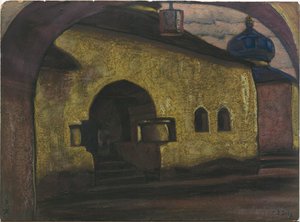 Psków, 1922 autorstwa Nicholas Roerich