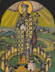 Święta Olga, księżna Kijowa autorstwa Nikolai Konstantinowitsch Roerich