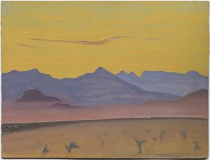 Santa Fe, 1921 autorstwa Nicholas Roerich