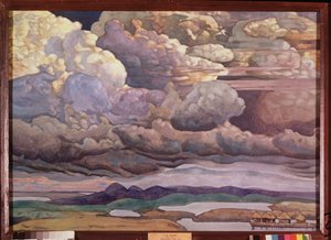 Skyscape autorstwa Nicholas Roerich