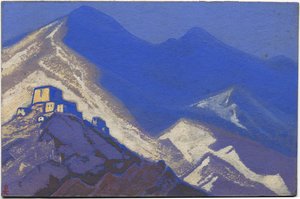 Tybet, 1940 autorstwa Nicholas Roerich