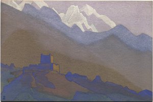 Tybet, Himalaje, 1936 autorstwa Nicholas Roerich