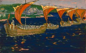Nieproszeni goście autorstwa Nicholas Roerich