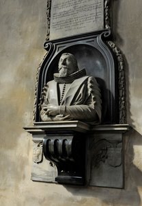 Pomnik Hugo Barkera, 1632 (marmur)