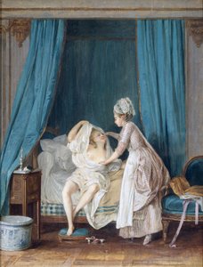 Pani wstająca z łóżka, 1776