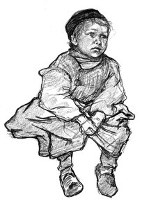 Na ścianie, Vollendam, 1898.