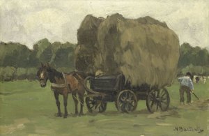Wóz na siano autorstwa Nicolaas Bastert