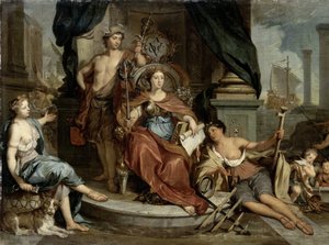 Apoteoza Holenderskiej Kompanii Wschodnioindyjskiej (Alegoria Amsterdamskiej Izby Handlowej VOC)
