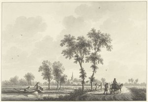 Wieś Spijk w Gelderland