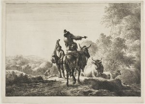 Dudziarz autorstwa Nicolaes Berchem