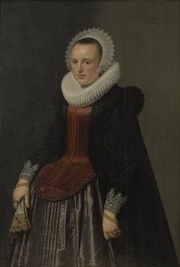 Portret damy autorstwa Nicolaes Eliasz. Pickenoy
