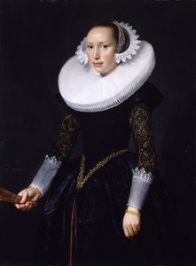 Portret kobiety, 1630. autorstwa Nicolaes Eliasz Pickenoy