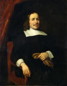 Holenderski dżentelmen autorstwa Nicolaes Maes