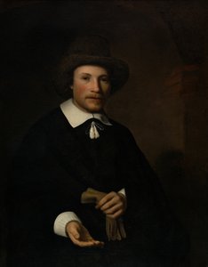 Portret mężczyzny autorstwa Nicolaes Maes