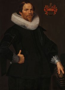 Portret Pietera van Sona, ok. 1622-1629 (olej na płycie) autorstwa Nicolaes Pickenoy Pickenoy