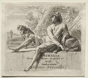 Seria Nicolaes Berchem Starszy Pasterz. autorstwa Nicolaes Pietersz. Berchem