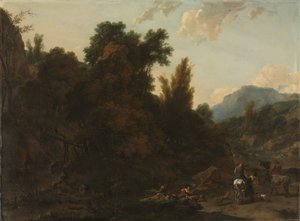 Zbieracze pośpiechu, 1657. autorstwa Nicolaes Pietersz. Berchem