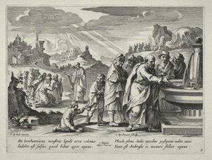 Historia Elizeusza autorstwa Nicolaes Rijckmans
