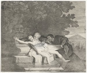 Zuzanna i Starsi autorstwa Nicolaes Van Helt Stockade