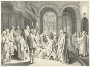 Obrzezanie Chrystusa autorstwa Nicolaes de Bruyn