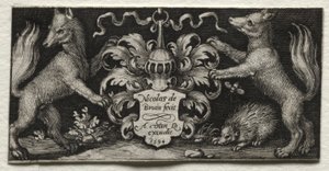 Herb autorstwa Nicolaes de Bruyn