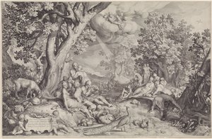 Złoty wiek autorstwa Nicolaes de Bruyn