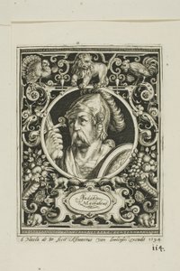 Judas Macabee, płyta szósta z The Nine Worthies autorstwa Nicolaes de Bruyn