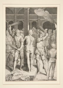 Biczowanie (Seria Pasja) autorstwa Nicolaes de Bruyn