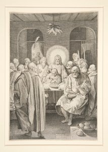 Ostatnia Wieczerza (seria Pasja) autorstwa Nicolaes de Bruyn