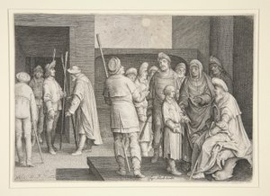 Drugi sen Józefa autorstwa Nicolaes de Bruyn