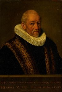 Portret Henricusa van Zijla (1545-1627) autorstwa Nicolaes van Borculo