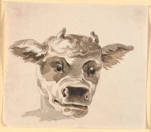 Głowa Minotaura autorstwa Nicolai Abildgaard