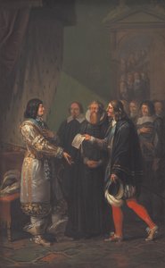 Monarchia absolutna Przypisana Fryderykowi III Duńskiemu w 1660, 1783. autorstwa Nicolai Abraham Abildgaard