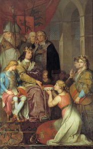 Christian I proklamuje Holsztyn księstwem w 1474, 1780. autorstwa Nicolai Abraham Abildgaard