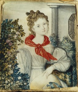 Camilla Collett autorstwa Nicolai Wergeland