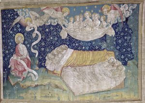 Gobelin Apokalipsy lub „Apokalipsa Gniewu” autorstwa Nicolas Bataille