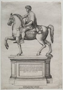 Posąg konny Marka Aureliusza, 1548.