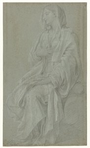 Siedząca Madonna
