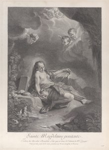 Skruszona Maria Magdalena, ca. 1729. autorstwa Nicolas Dauphin de Beauvais