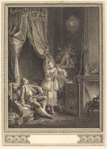 Wyczerpany Kołczan autorstwa Nicolas Delaunay after Pierre Antoine Baudouin