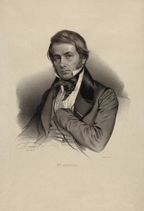 Portret filozofa Victora Cousina 1792-1867. autorstwa Nicolas Eustache Maurin