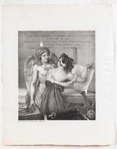 Geniusz litografii autorstwa Nicolas Henri Jacob