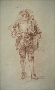 Stały dżentelmen autorstwa Nicolas Lancret