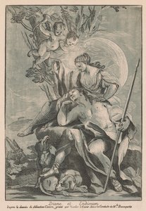 Diana i Endymion. autorstwa Nicolas LeSueur