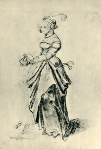 Młoda kobieta, początek XVI wieku, 1943. autorstwa Nicolas Manuel Deutsch